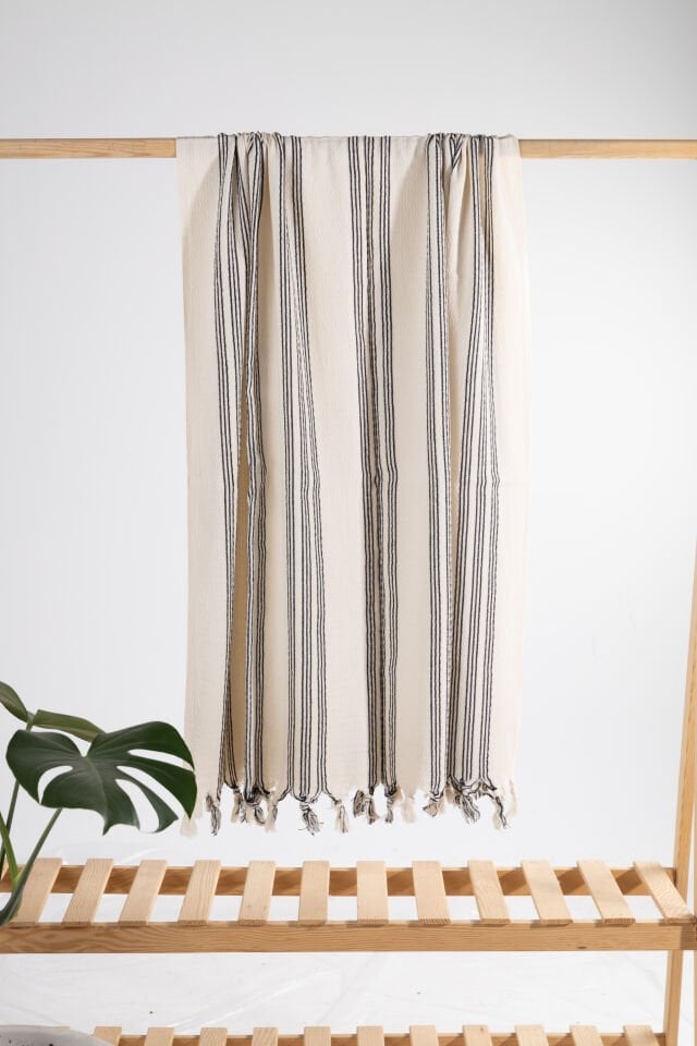 %100 Pamuk Peştemal - Plaj Havlusu