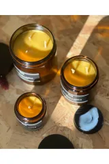 Doğal Balmumu Mum Seti Baccarat