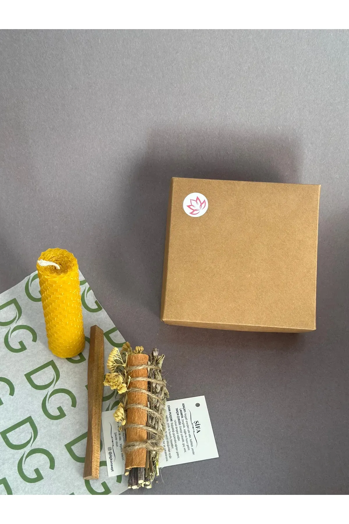 Mini şifa ritüel kutusu