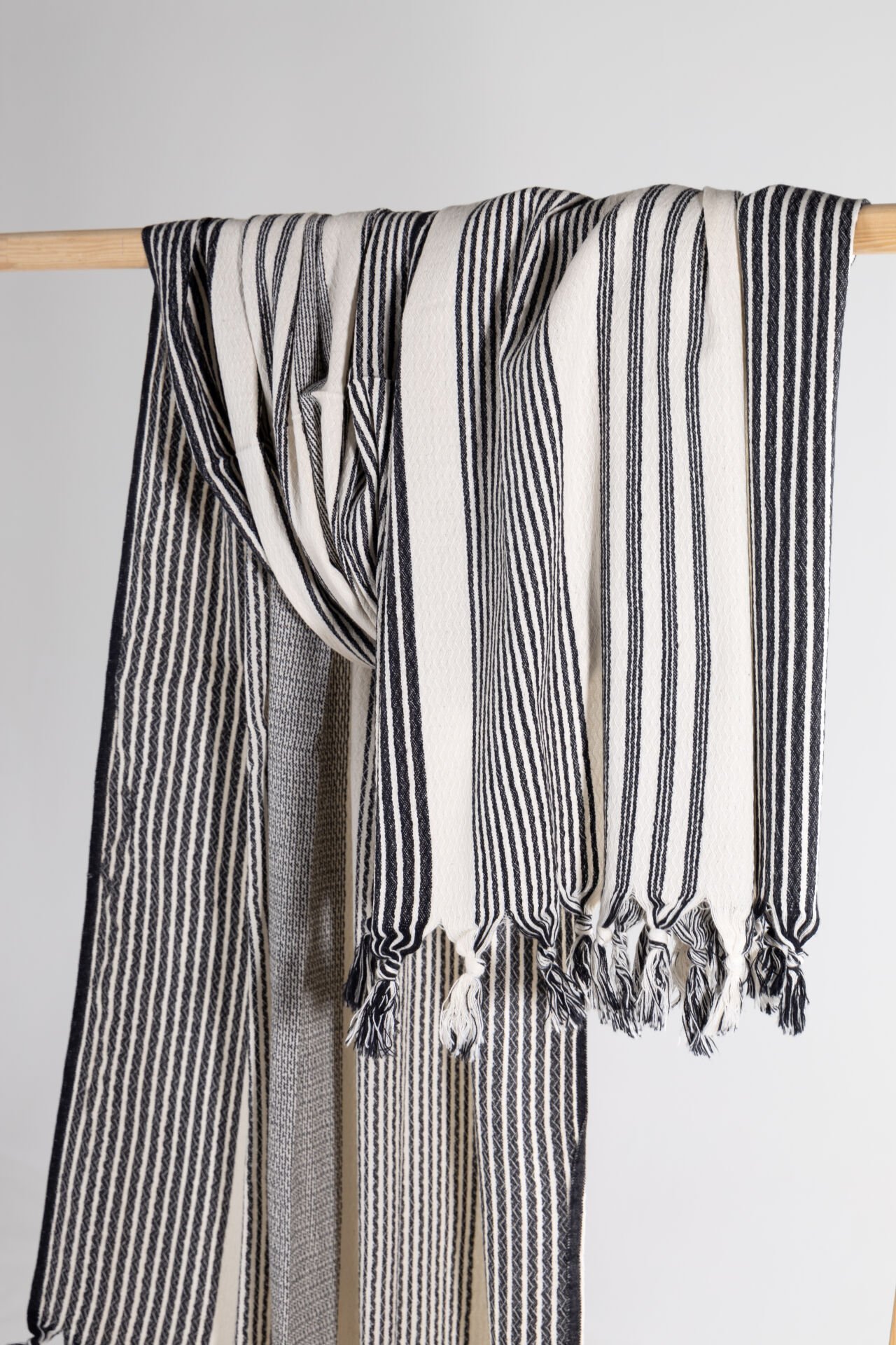 %100 Pamuk Kara Tezgah Dokuma Peştemal