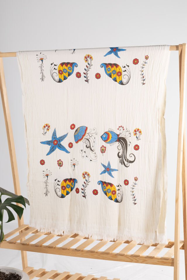 %100 Pamuk Kara Tezgah Dokuma Peştemal