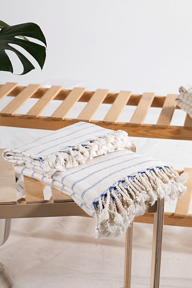 Doğal Bambu Peştemal Seti – El Dokuması, Yumuşak ve Hızlı Kuruyan