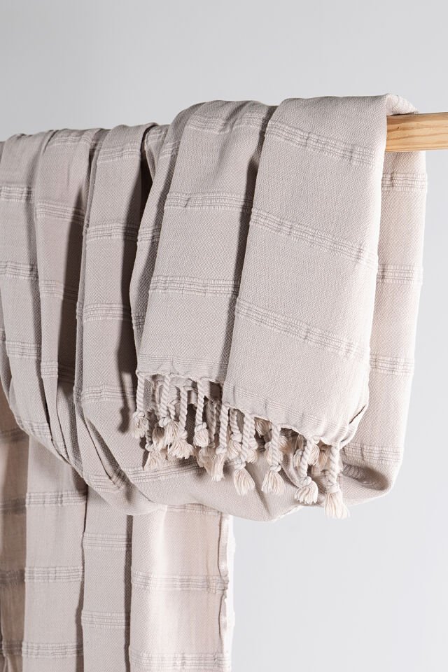 Taşlama Peştemal Peşkir Takımı – Doğallığın ve Şıklığın Buluşma Noktası