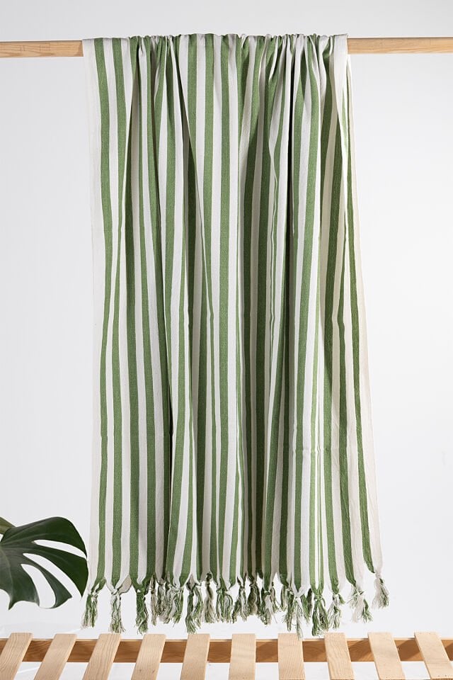 %100 Pamuk Kara Tezgah Dokuma Peştemal