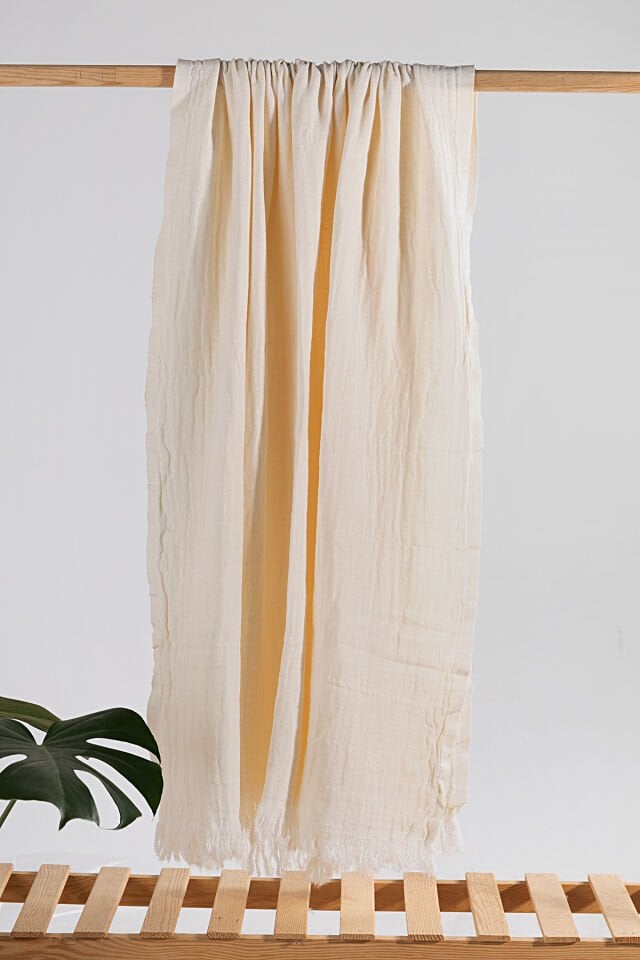 %100 Pamuk Kara Tezgah Dokuma Peştemal