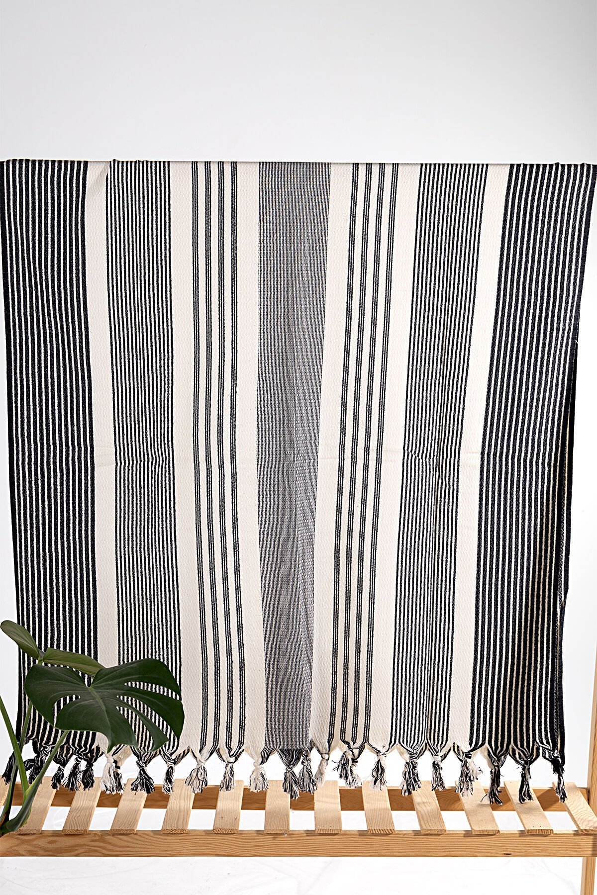 %100 Pamuk Kara Tezgah Dokuma Peştemal