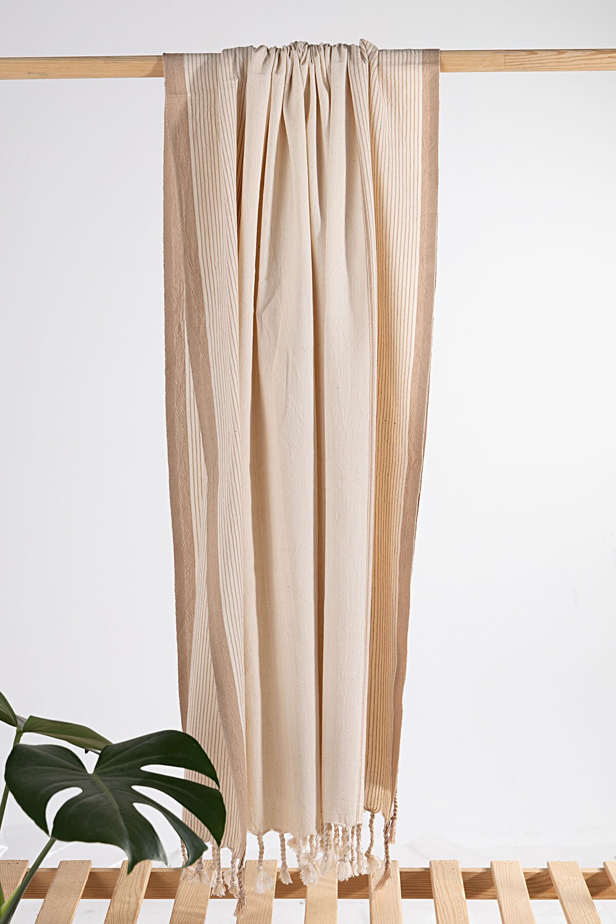 %100 Pamuk Kara Tezgah Dokuma Peştemal