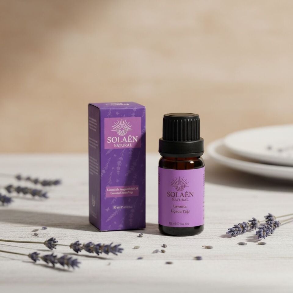 %100 Saf Lavanta Uçucu Yağı 10 ml