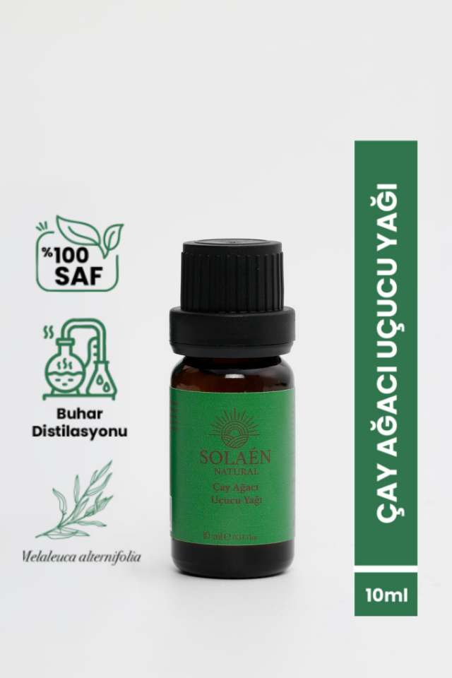 %100 Saf Çay Ağacı Uçucu Yağı 10 ml