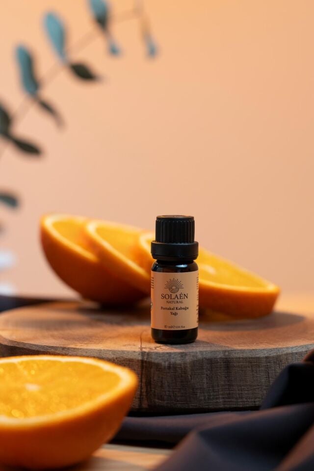 %100 Saf Portakal Kabuğu Uçucu Yağı 10 ml