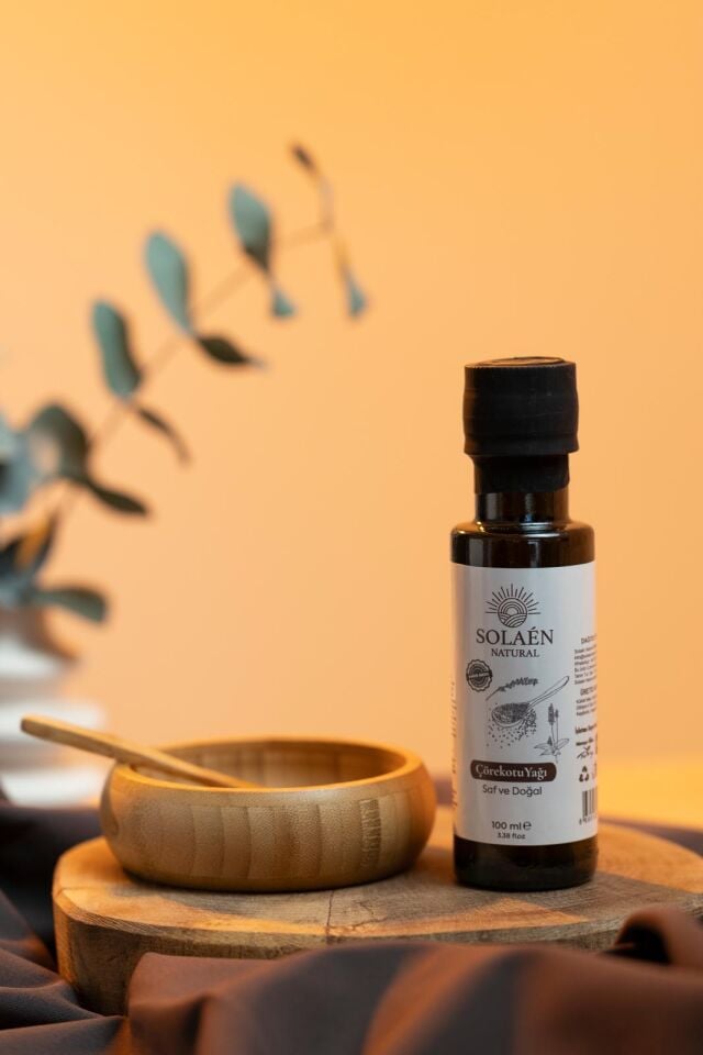 %100 Saf Soğuk Sıkım Çörek Otu Yağı 100 ml Katkısız Doğal Yağ